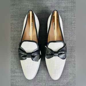 Karl Lagerfeld Classie2 White Loafers US 10